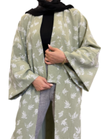 Mint green Patterned Cardigan - Image 3