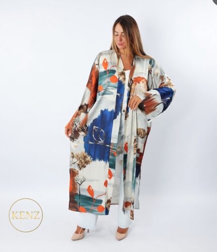 Silk Satin Summer Cardigan